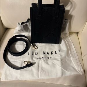 Ted Baker Black Mini Crossbody Bag